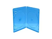 Blu-Ray-Hülle für 2 Disks - 7mm SLIM - blau